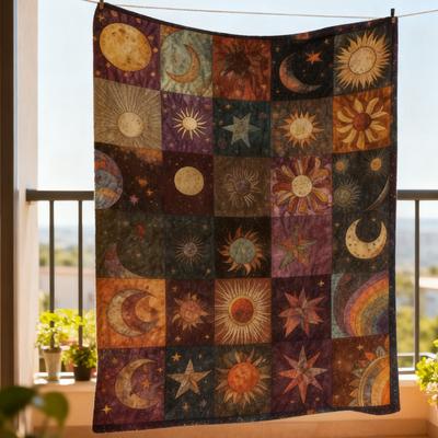 Gothic Decke, Geschenk für Damen und Mädchen, Gruseliger Horror-Druck, Halloween Geburtstags-Weihnachtsfeier Geschenk Heimdeko Sofaüberwurf