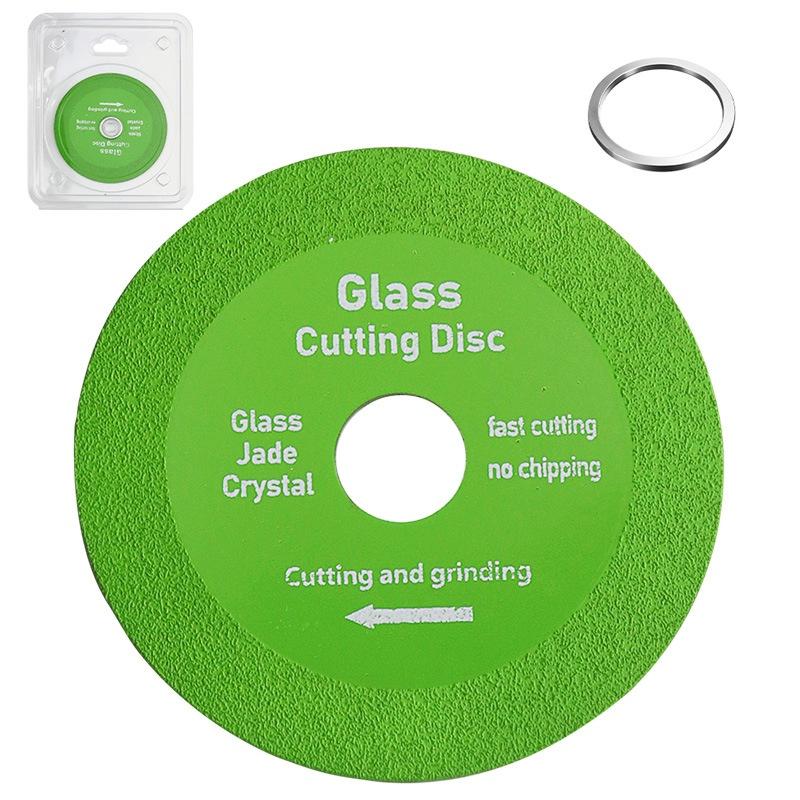 Glass Cutting Disc 100Mm Ultra-Thin Saw Blade Diamond Jade Wine Bottle Ceramic Polish Angle Grinder Machine