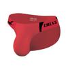Snake Print Belt Men's Fashion Underwear Sexy Hip Raise Briefs For Men Comfortable Breathable Zodiac Year Red Male Underpants