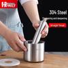 HPMILY 304 Stainless Steel Mortar and Pestle
