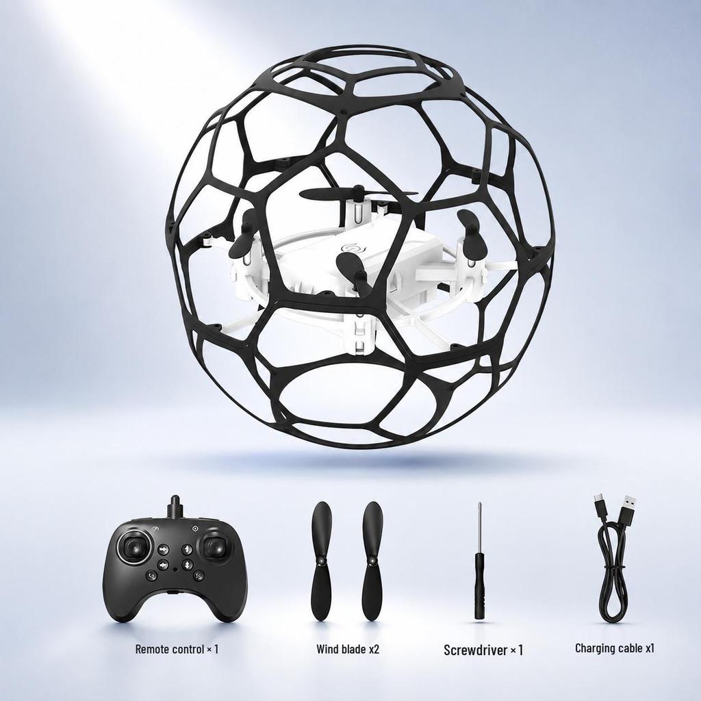 Remote-Controlled Spherical Football Drone for Teens