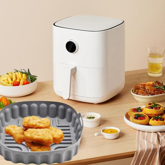 Reusable Baking Pan Non-Stick Waterproof Cooking Square Silicone Fryer Liner Grill Baking Pan Mat Kitchen Accessories