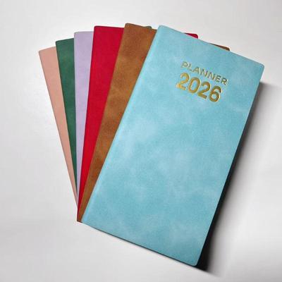 Agenda Anglais Transfrontalier A6 2026: Agenda & Calendrier Portables Manuels