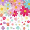 Iron-on Patches 32 Pieces Embroidery Patch Repair Sticker Applique Adhesive Handmade