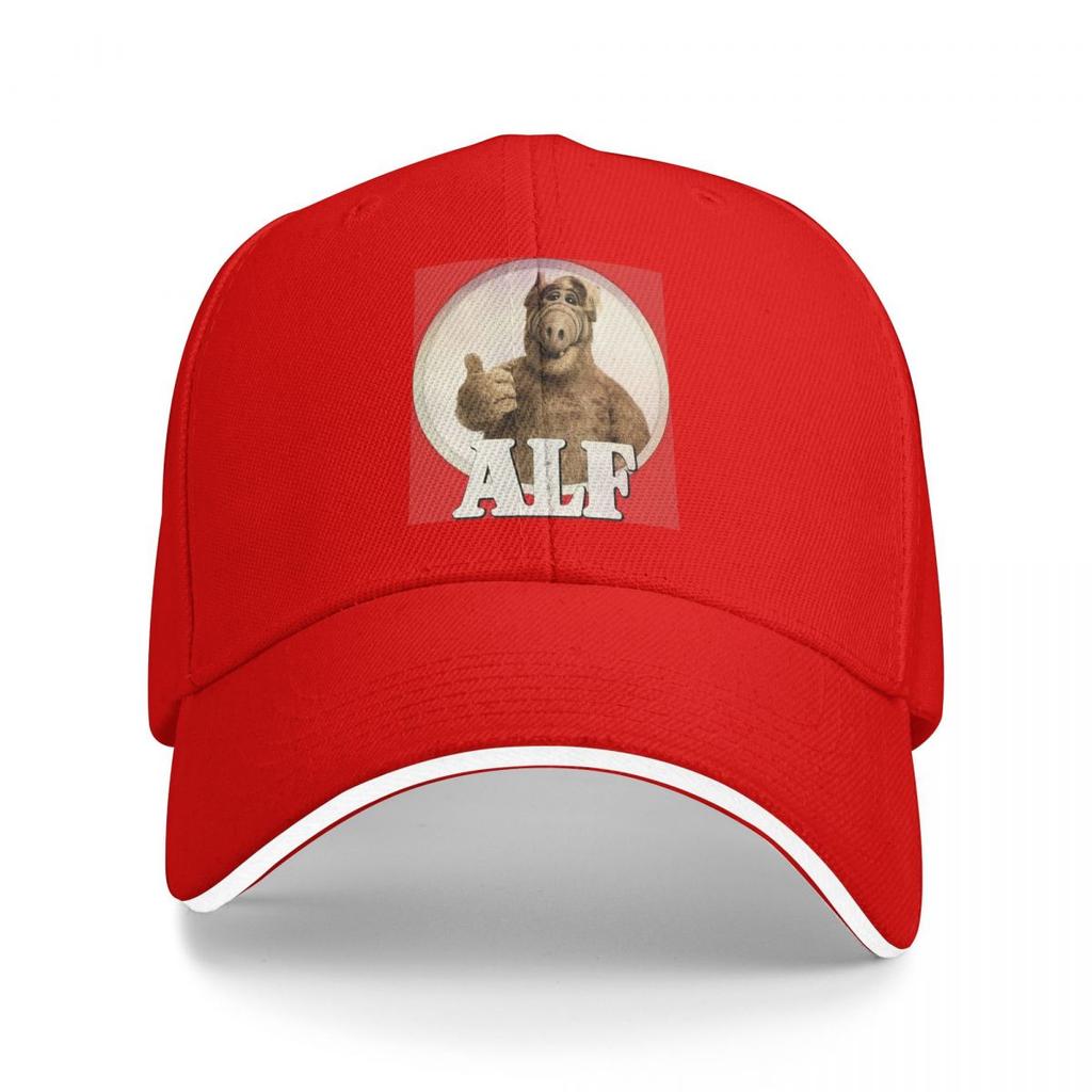 Unisex Baseballkepsar ALF Den animerade serien Flerfärgad Utomhus Streetwear Sommar Sport Baseballkepsar Hiphopkeps Keps Kepsar
