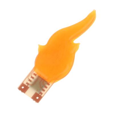 1 st 3V LED Filament COB Flash Ljus Stearinljus Edison Diod Ljus Dekoration Glödlampa