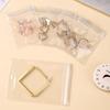 Clear PVC Self-Sealing Jewelry Storage Bags