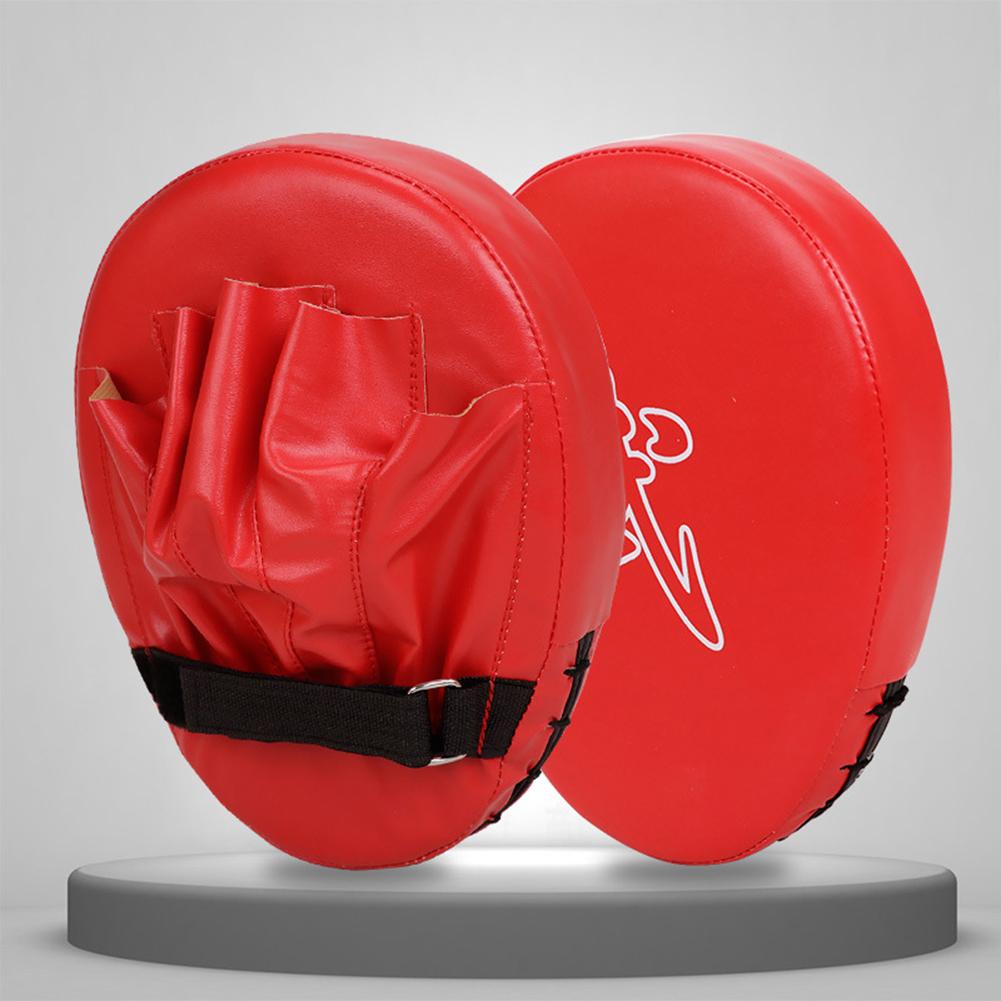 Boxing Muay Thai Hand Target Sanda Training Thickened Earthquake-resistant Baffle PU Leather 5-finger Hand Target Kickboxing Pad