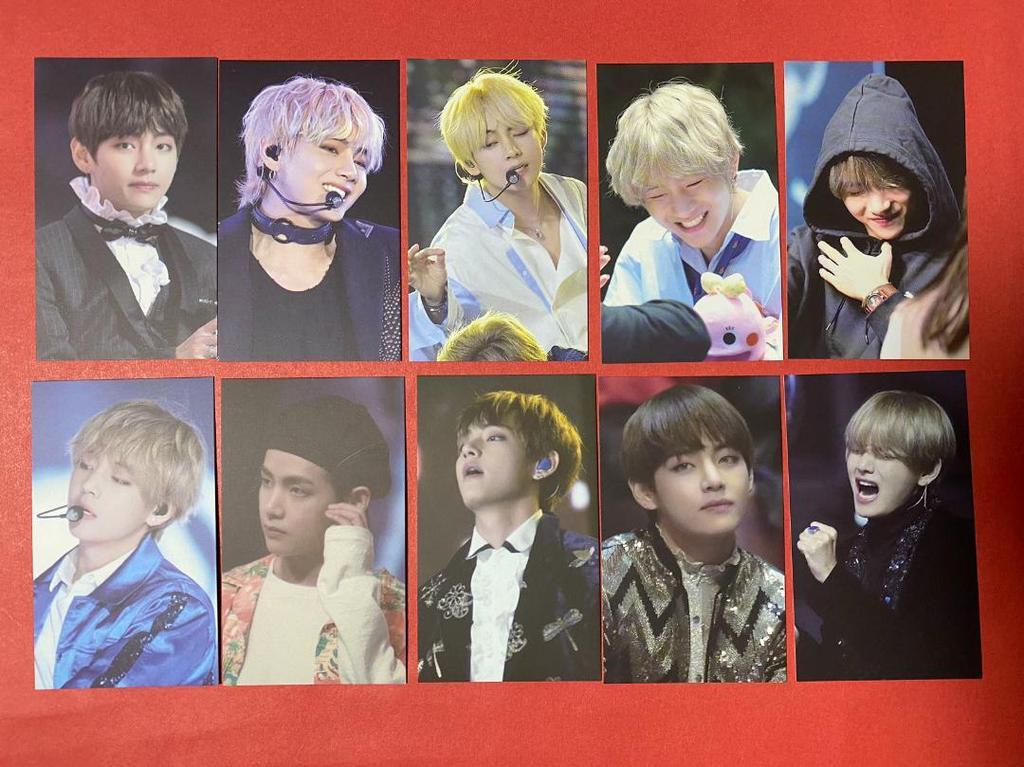 [USED] BTS Taehyung Master Exhibition Acrylic Tabletop Frame Acrylic Stand Masternim