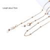 Mode einfache Kette Lanyard elegante Brille Brillen Hals Seil Brillen