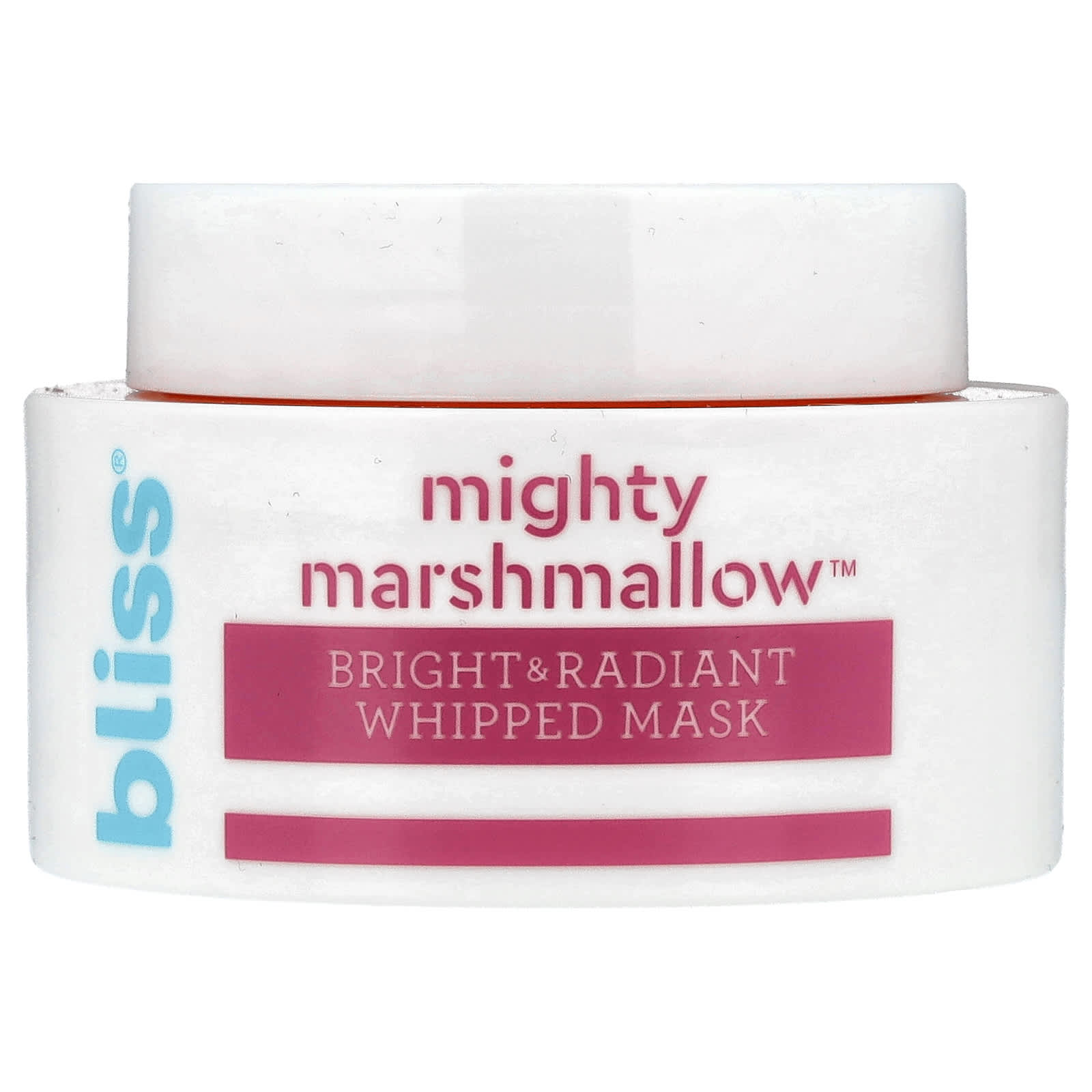 

Bliss, Mighty Marshmallow™ Яркая и сияющая взбитая маска, 50 мл (1,7 жидких унций)
