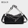 French Motorcycle Bag Ladies Soft Leather Premium Chain Korean Version Big Bag
