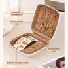 Large Capacity Portable Jewelry Organizer Leather Jewelry Storage Case Jewelry Display Box  Home