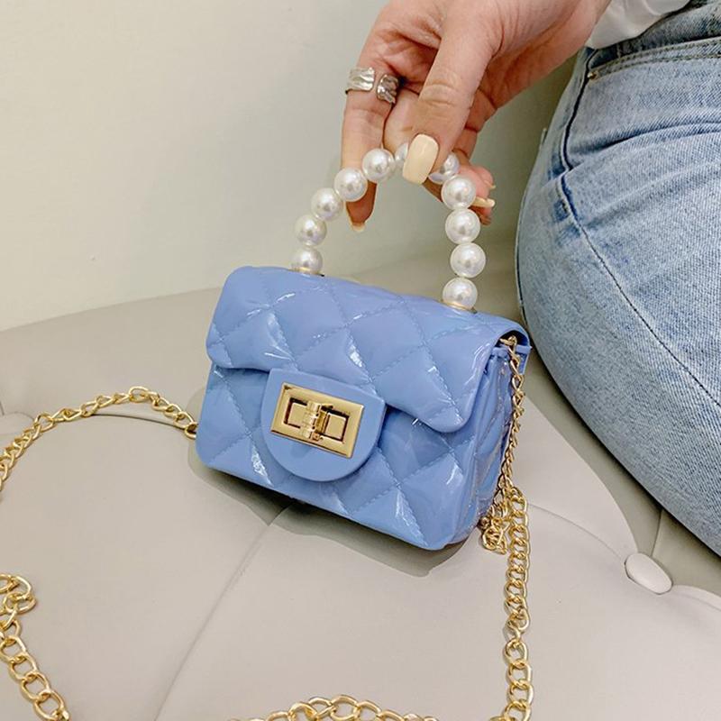 Cross-Border Super  Jelly Portable Mini Children'S Cute Small Shoulder Bag