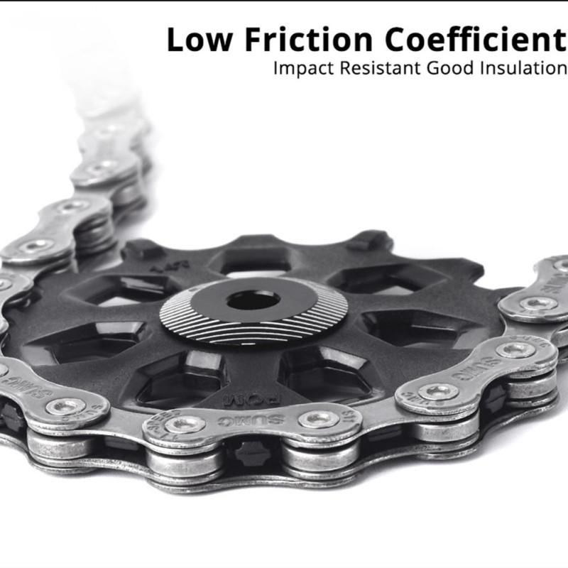 Road Bike Rear  Derailleur  Pulley  Set 12t 14t 16t Wide And Narrow Tooth Guide Wheel 7-12 Speed