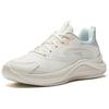 Anta Simple Versatile Shock Absorbing Wear Resistant Low Top Casual Running Shoes Women sneaker White Blue Pink 922535574-2