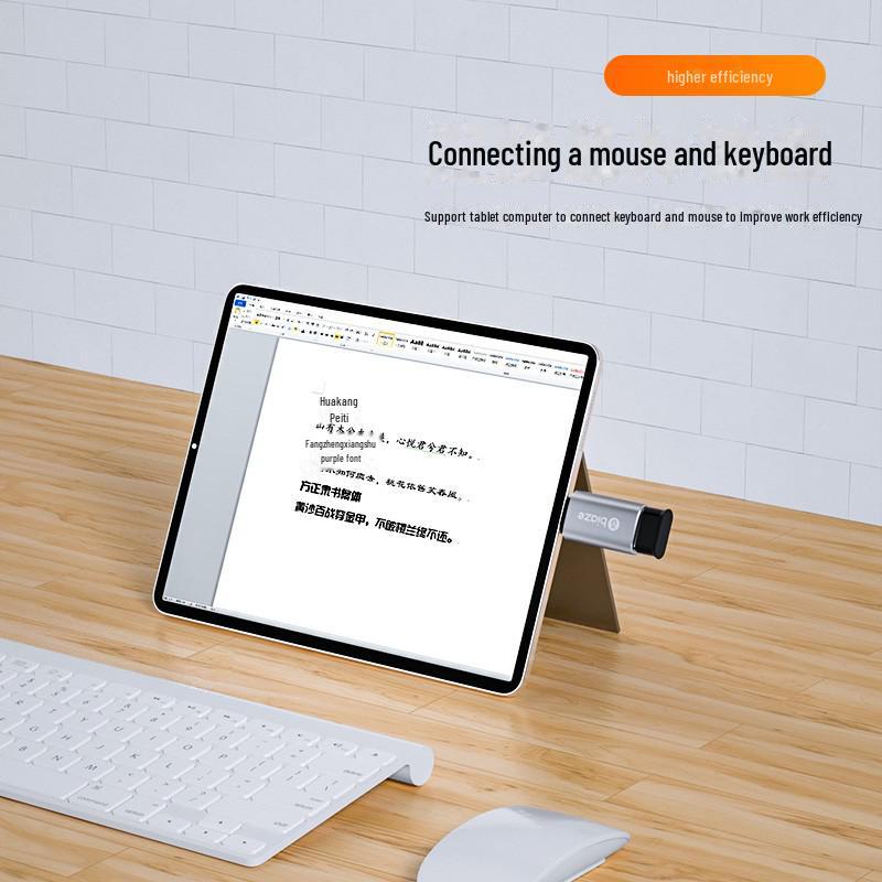 Adaptor Biaz Lightning la USB OTG pentru Dispozitive Apple