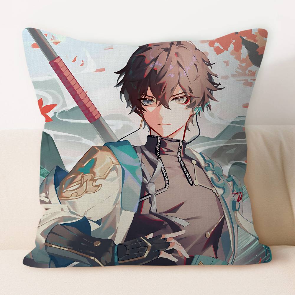 Dan Heng Personalized Pillow Dust Cover Bedroom Kids Party Decoration Pillowcase Birthday Children Gift