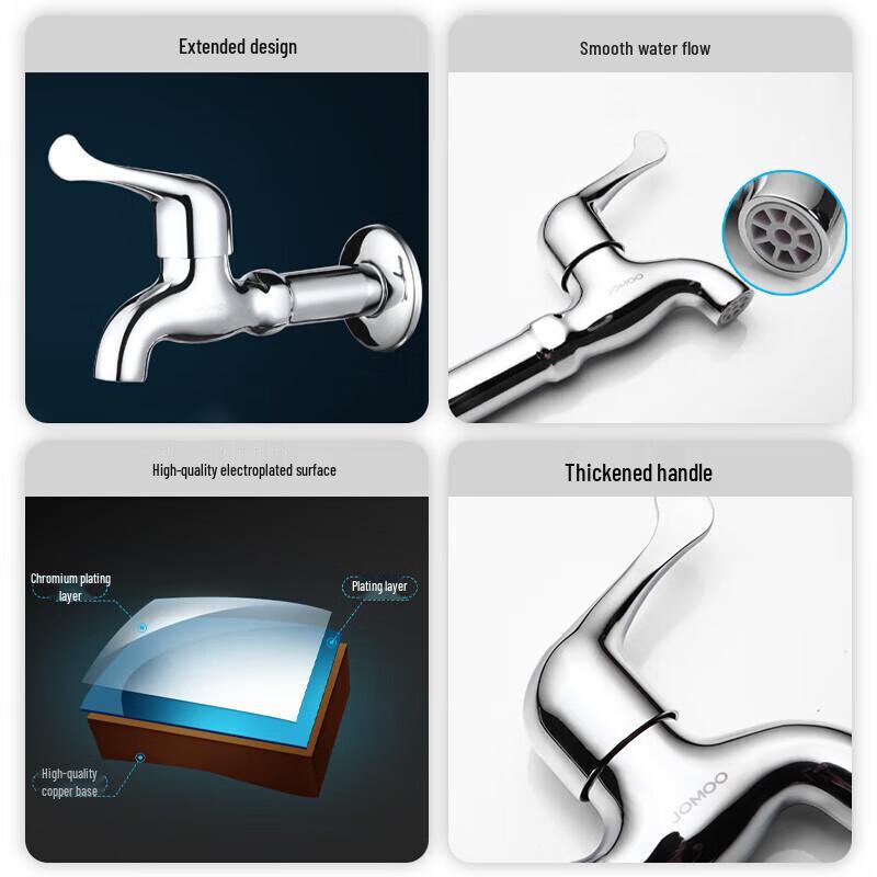 Jomoo Extended Single Cold Mop Sink Faucet