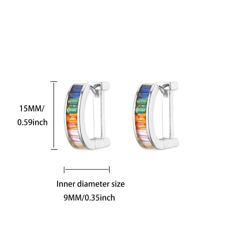 Fashion Exquisite Diamond-set Ear Buckle Earrings Women's Temperament Versatile Snake Earrings New