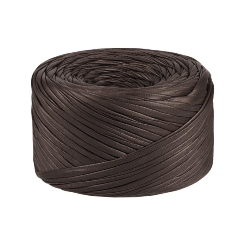 

200g Roll Nappa Faux Leather Texture Matte Yarn for DIY Knitting Crocheting Thread Yarn Handmade Bags Shoes Crafts