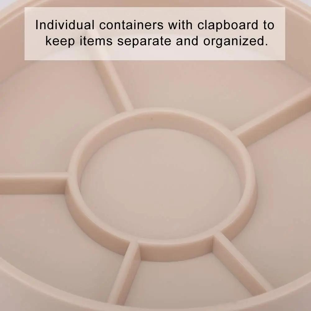 Watch Parts Storage Box 5 Layer Watch Repair Tool Storage Box Color Parts Box Watch Tools for Screw Component Movement