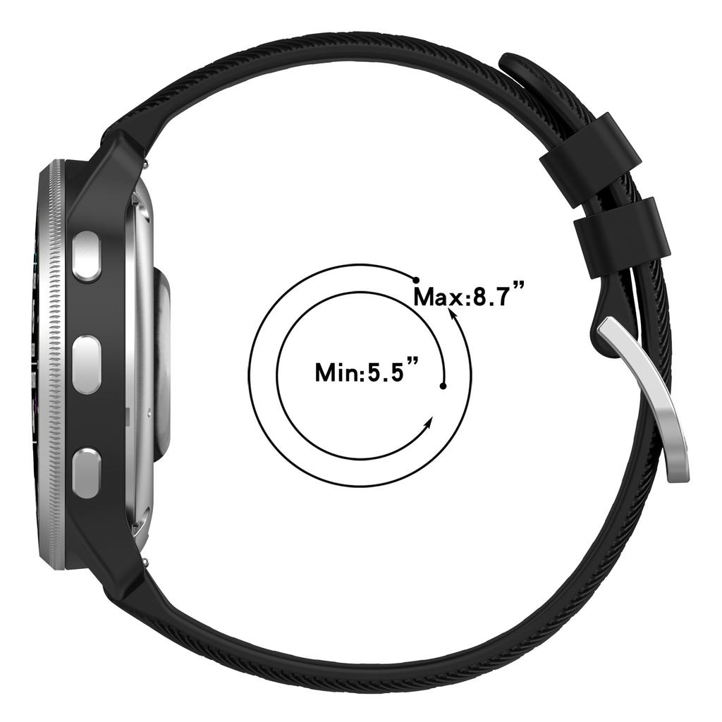 Uhrenarmband für Garmin Venu/Vivoactive 3 Music /Vivoactive 4S 4/Forerunner 245 Bänder in den Größen 18 mm, 20 mm und 22 mm für Garmin