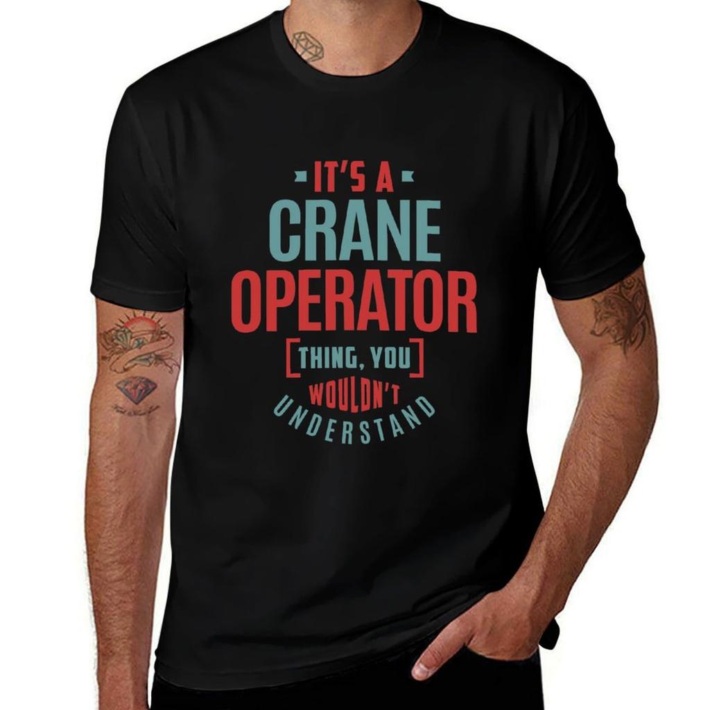 Crane Operator Tshirt Durable Work Wear Tshirt