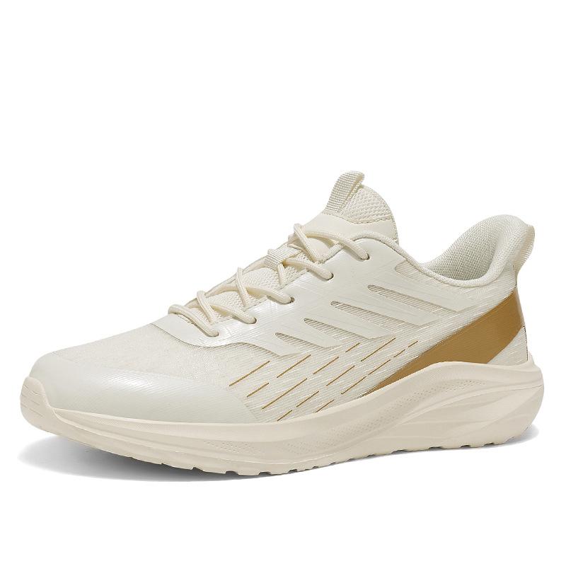 Spring and summer large size new little white shoes casual sports shoes men's trend versatile mesh breathable running shoes men's shoes