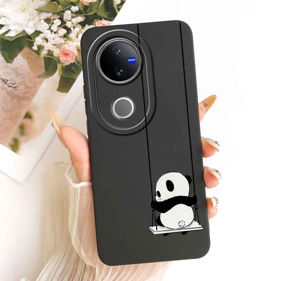 For VIVO V50 5G Case Luxury Silicone Shockproof VIVOV50 5G V2427 Casing Colorful Cartoon Soft Protective Shell Cell Phone Case