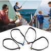 Fishing Reel Belt, Fishing Equipment Threading Device, 4-piece Portable Elastic Small Tool Threading Device Wire Lead