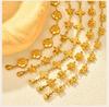 Chunky Stainless Steel Chain Bracelet for Women, Waterproof Lightweight Flower Butterfly Link , Statement Jewelry 2025