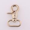 57mm Light Gold Plated Alloy Dog Hook Buckle - Eco-friendly Metal Keychain & Luggage Bag Accessory