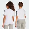 Adidas Kids' 3-Stripe Cotton Short Sleeve T-Shirt