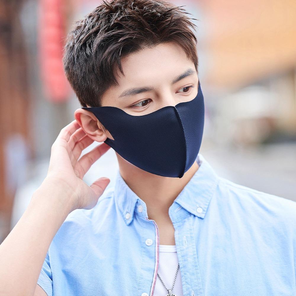 Sunscreen Face Scarf Ice Silk Mask Face Mask Face Gini Mask Traceless Face Cover  Fishing