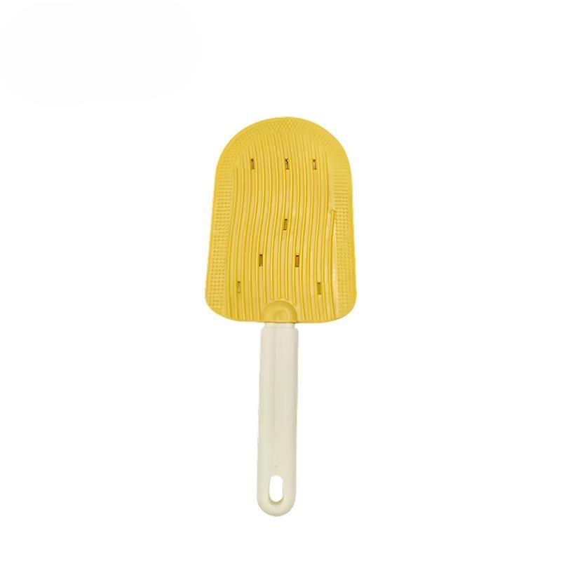 

Расческа для кошачьей шерсти Специальная расческа для шерсти домашних животных Расческа для собак Удаление кошачьей шерсти Чистка и удаление собачьей шерсти Щетка для мытья без воды Yellow pear