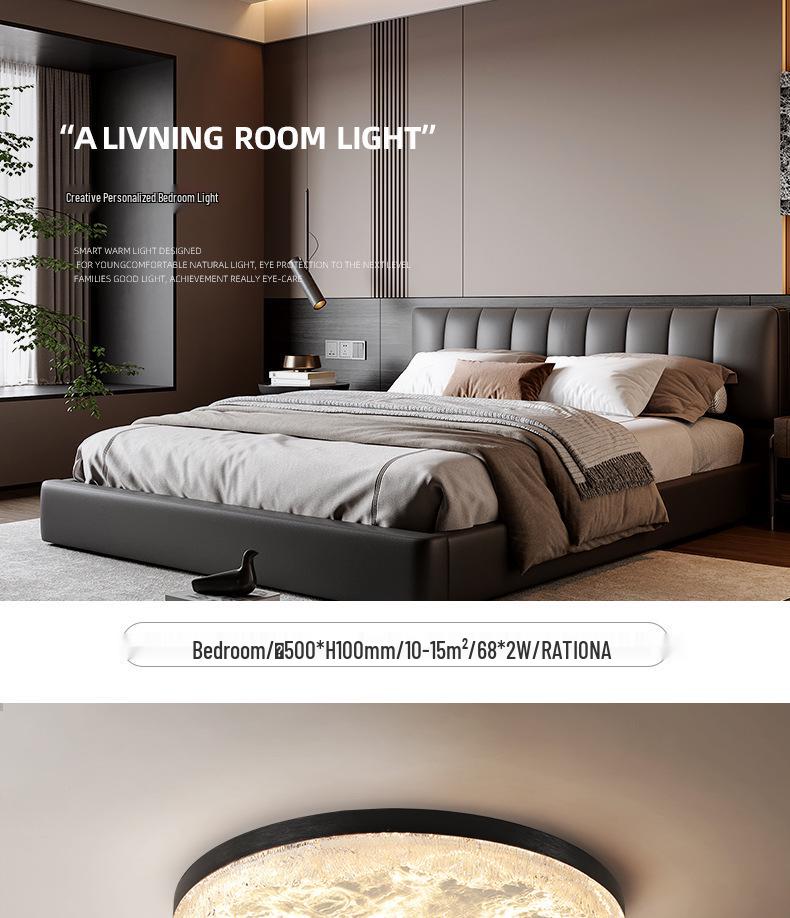 Xieduo 2025 Italian Light Luxury Ceiling Light for Eye Protection in Young Adult Bedrooms
