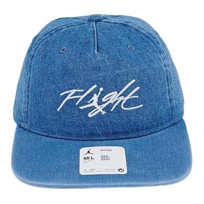 Jordan Letter Logo Baseball Cap Unisex Hats Blue-Gray White FV5293-437