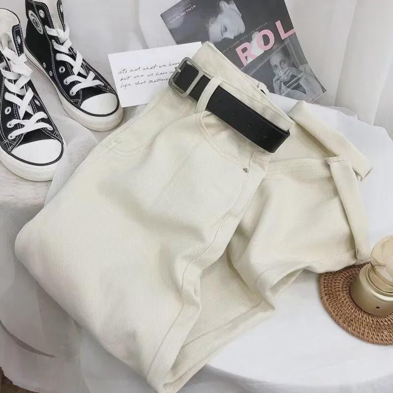 2024 Trendy Women's High-Waist Loose-Fit Harem Jeans for Spring & Autumn