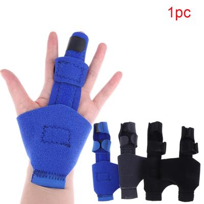 1 Pieza Férula de Dedo Ajustable Soporte Alivio del Dolor Enderezar Dedos Rotos Doblados Pulgares Dedo Martillo Férula de Dedo Tenosinovitis