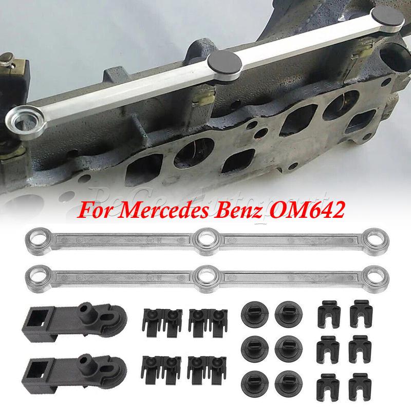 Pro Mercedes Benz OM642 Náhradní díly do auta 6420903237 6420907737 Sady táhel klapek vířivého sání