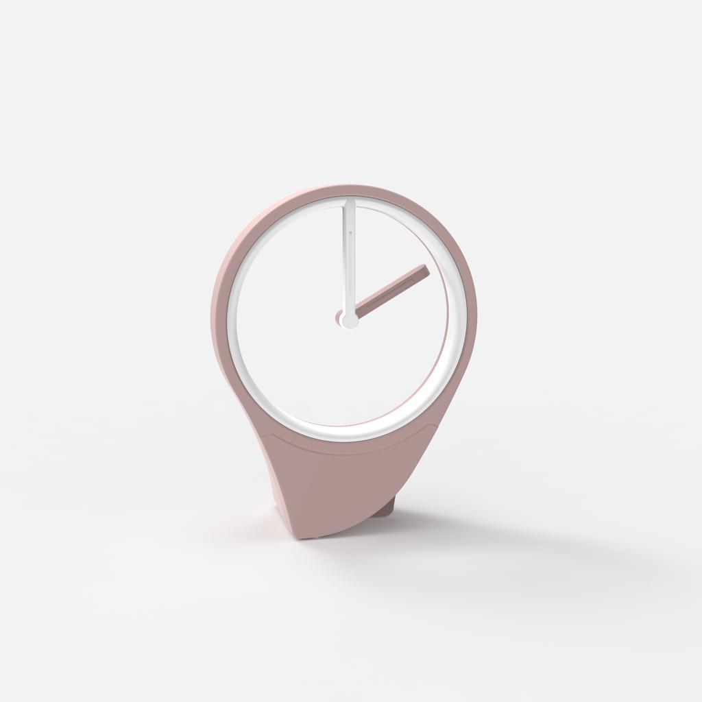 Floating Clock Without Dial Stylish Simple Household Desktop Decoration Modern Atmosphere Advanced Wind Desktop Clock Decoration