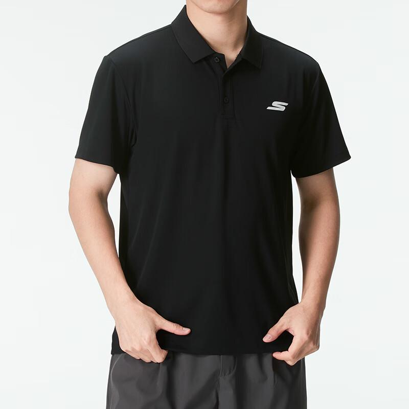 Skechers Men s Summer Knit Short Sleeve Polo Shirt XL
