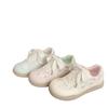 Little White Shoes Women's 2025 Autumn New Women's Shoes Mesh Breathable with Skirts Versatile Niche Casual Moral Training Board Shoes