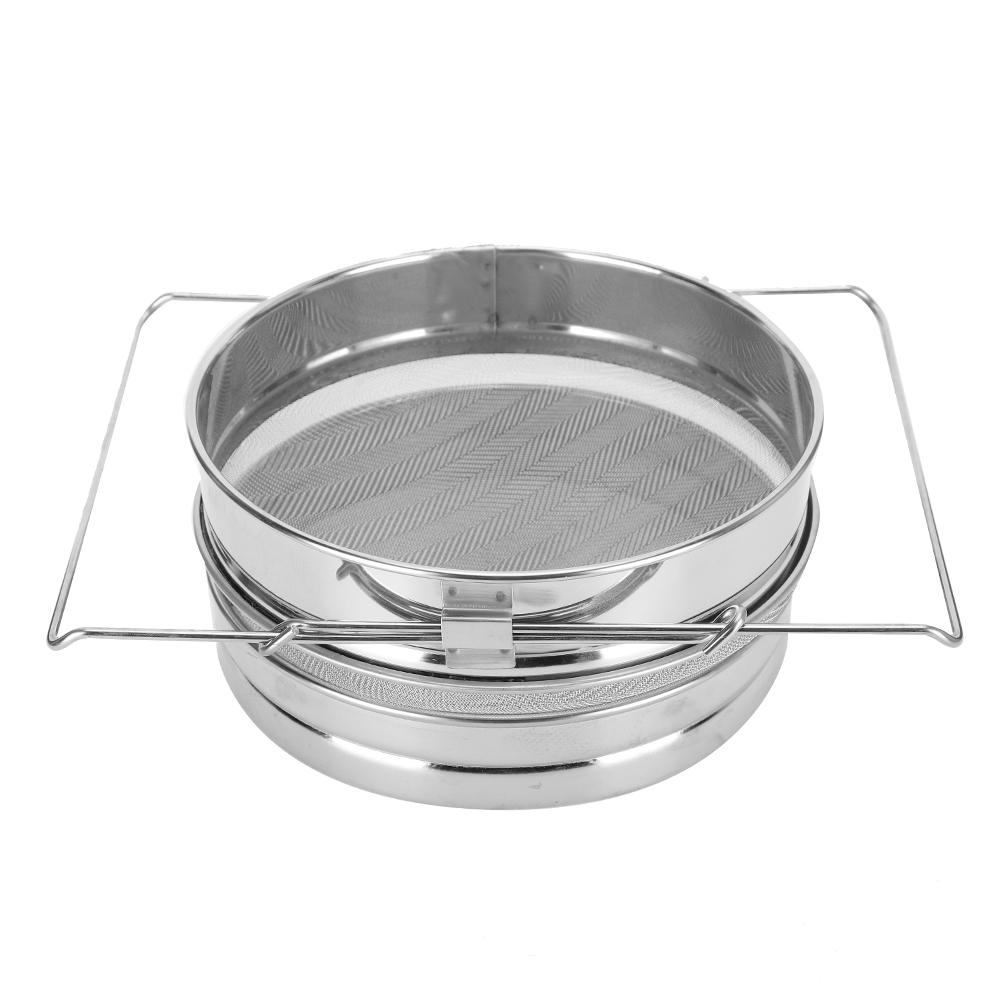 Mesi kurn Kahekordne sõel Roostevaba teras Korrosioonivastane Mesindusriist Tarvik