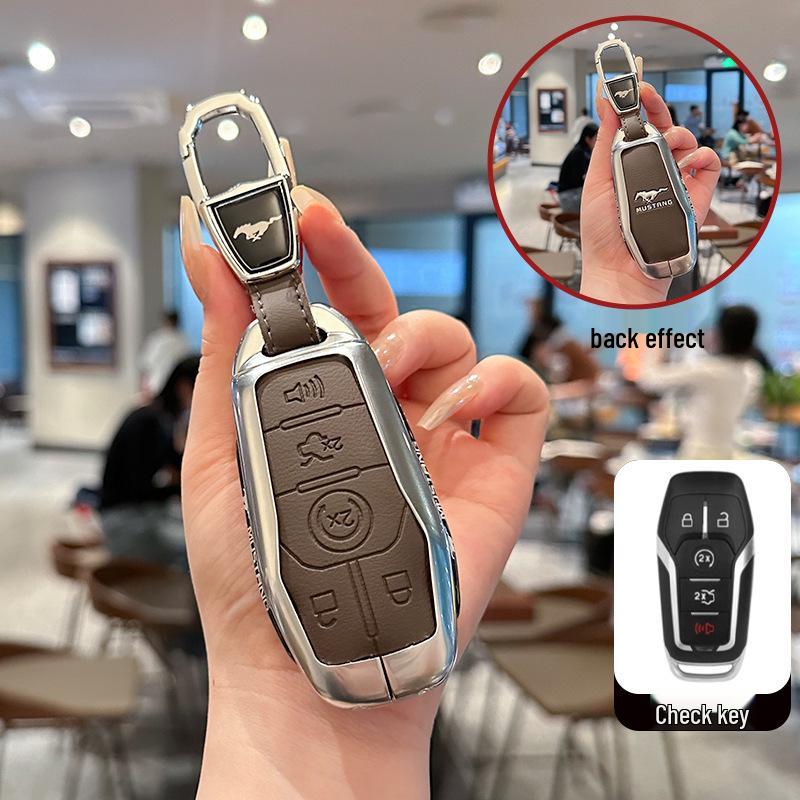 Compatible Key Case for Ford Taurus, Explorer, Mustang (2017-2018 Models)