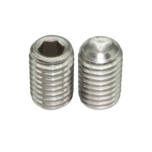 Adpack Metric Guitar Saddle String Height Adjustment Screws (Grub Screws), Stainless Steel, M3x8, 12-Pack, Made in Japan