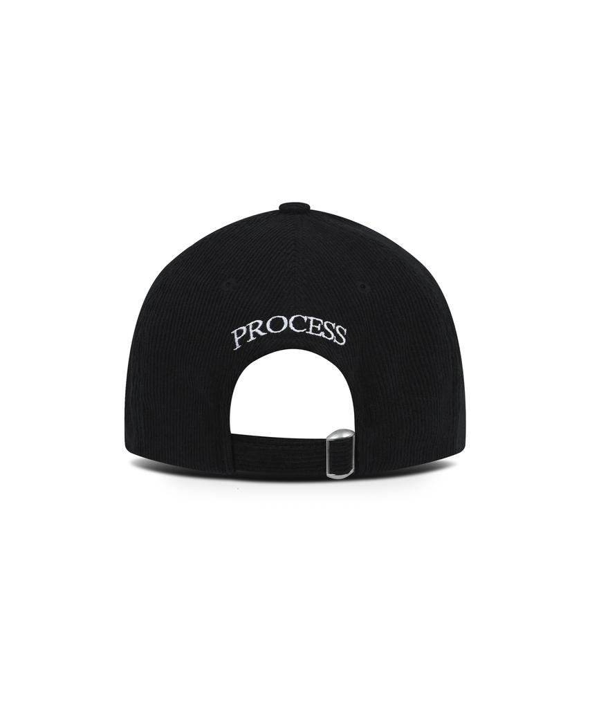 Peuloseseu Corduroy Symbol Ballcap - Black