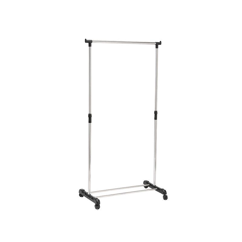 Multi-Functional Wing-Shaped Folding Clothes & Diaper Drying Rack - Mobile Stainless Steel Floor Rack
