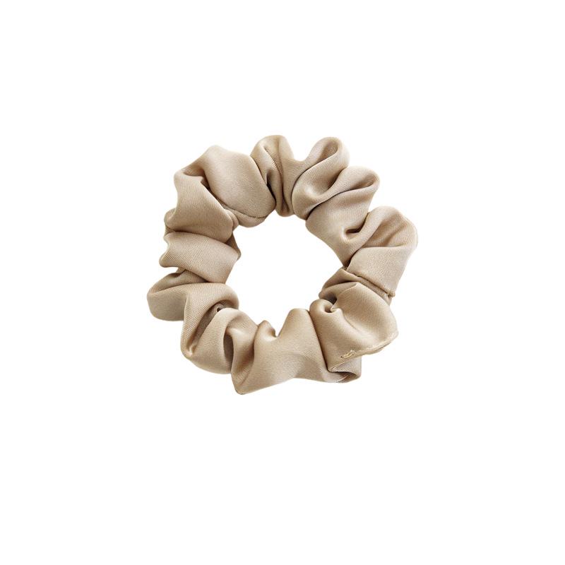 2025 Chic Satin Solid Color Hair Ring - Elegant, Versatile French Style Headband for Women